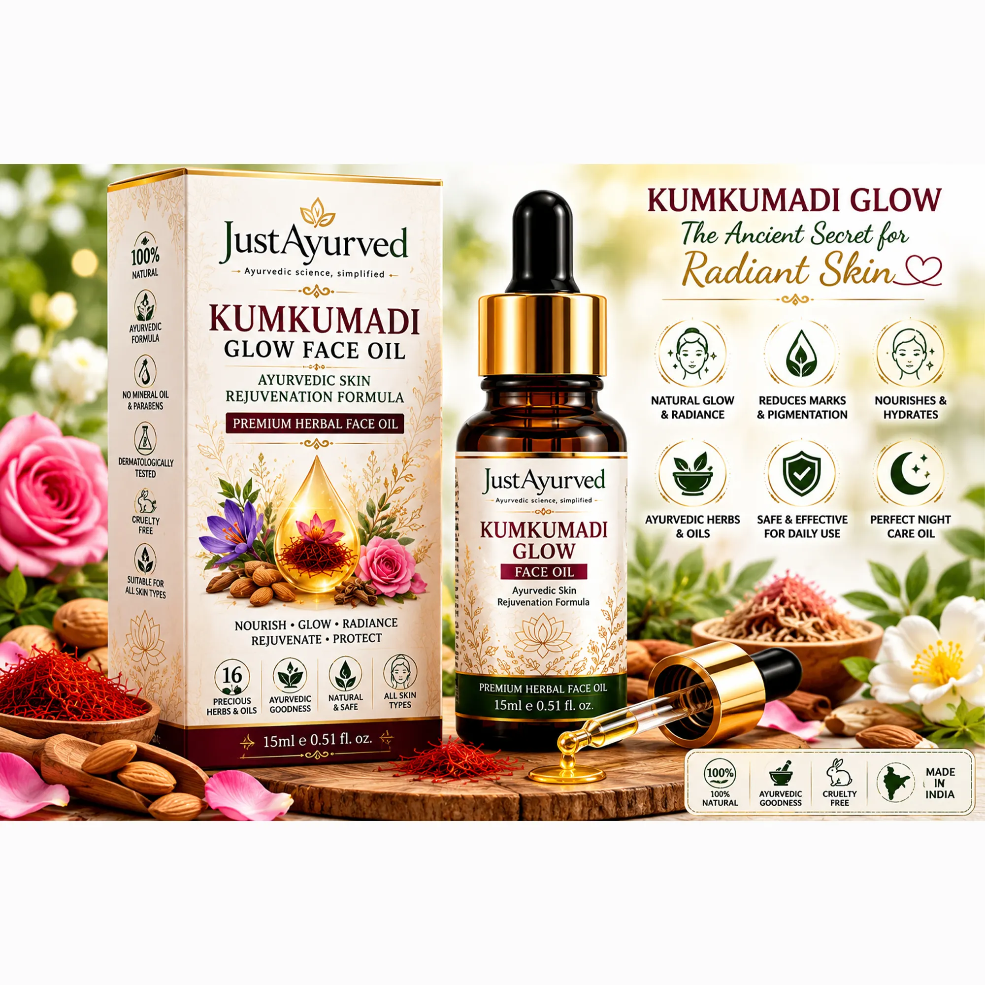 Kumkumadi Glow Face Oil